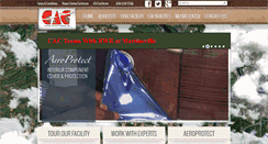 Desktop Screenshot of customaircraftcabinets.com